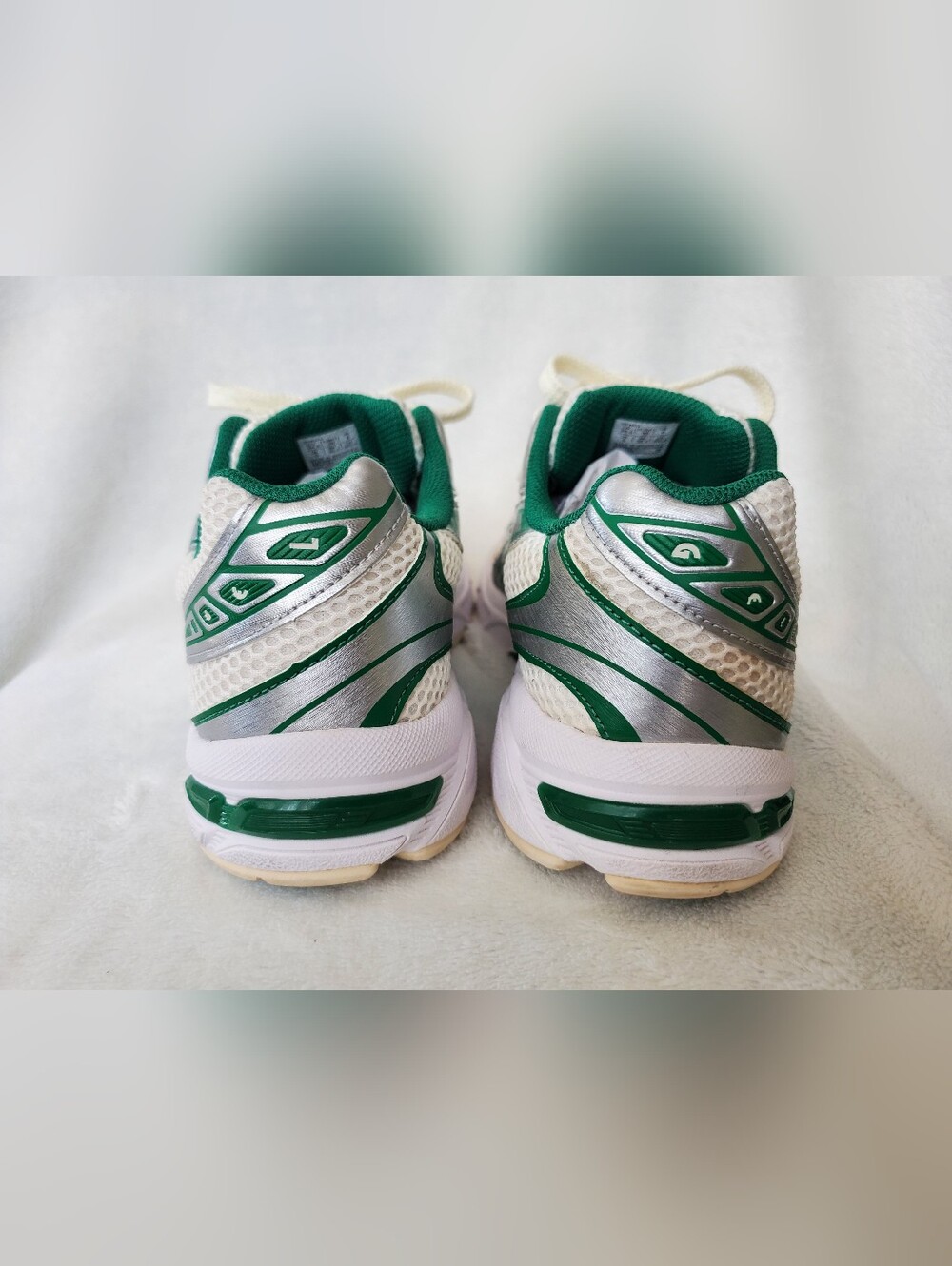 Asics Gel 1130 Cream/Kale Womens 7.5 - Picture 6 of 13